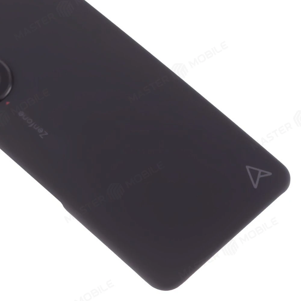 Задняя крышка для Asus ZenFone 10 (AI2302) (черный) (в сборе со стеклом камеры)  фото №4