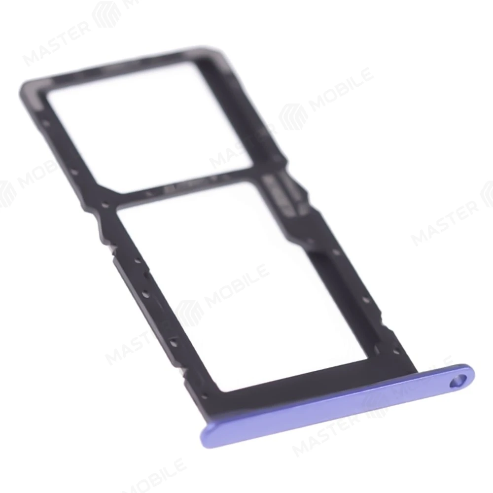 Держатель сим-карты для Huawei Nova Y70 (MGA-LX9N) (синий) фото №3