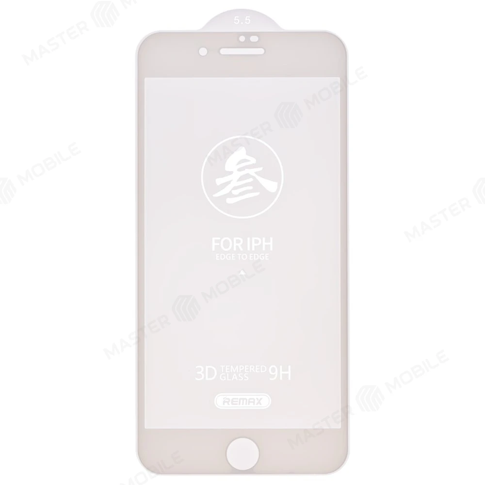 Защитное стекло Remax Medicine Glass GL-27 для Apple iPhone 7 Plus / iPhone 8 Plus (белый) фото №3