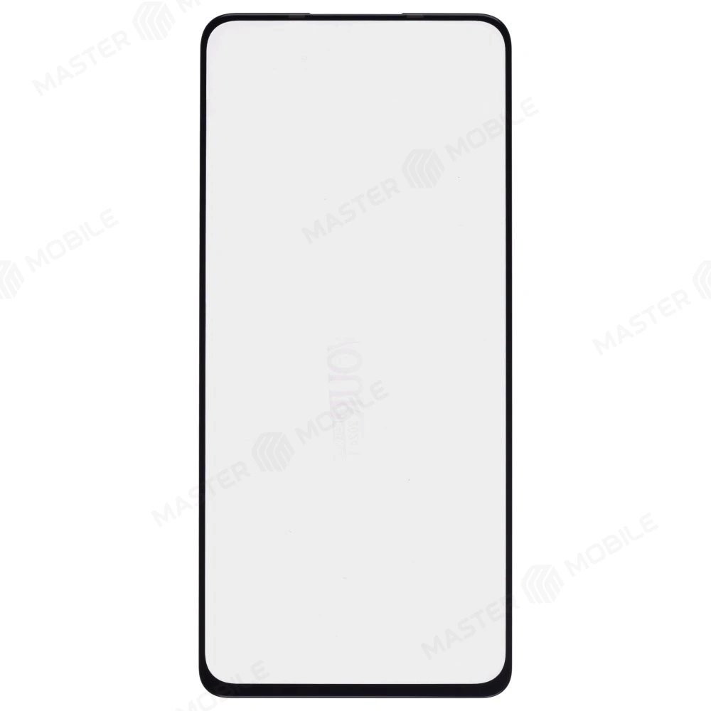 Стекло модуля для Xiaomi Redmi Note 10 Pro 4G (M2101K6G) + OCA (без выреза камеры) (черный) (Musttby) (Premium) фото №1