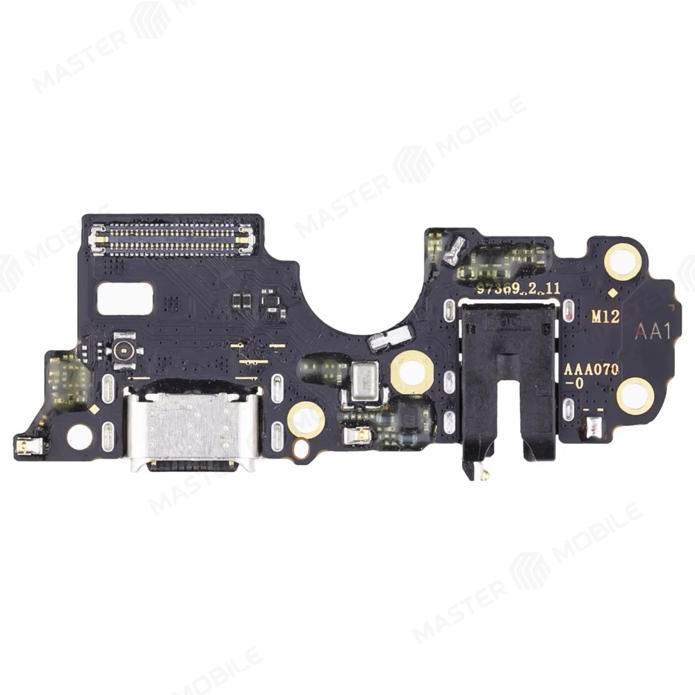 Нижняя плата для OPPO A16 (CPH2269) / OPPO A54 4G (CPH2239) с комп. + разъем зарядки + микрофон (ORIG100) фото №1