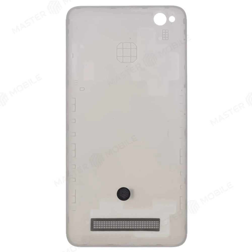 Задняя крышка для Xiaomi Redmi 4A (серебристый) фото №2