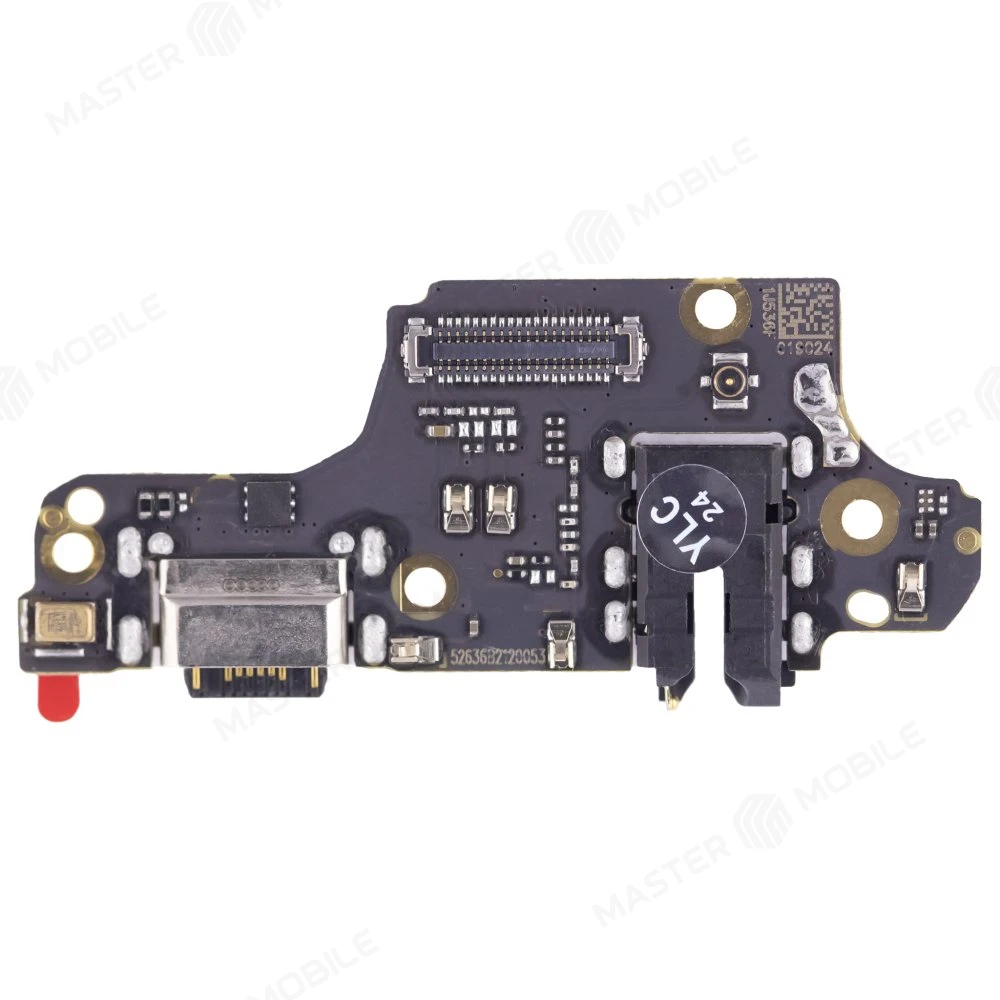 Нижняя плата для Xiaomi Redmi Note 9 Pro (M2003J6B2G) / Redmi Note 9S (M2003J6A1G) с комп. + разъем зарядки + разъем гарнитуры (ORIG100) фото №1