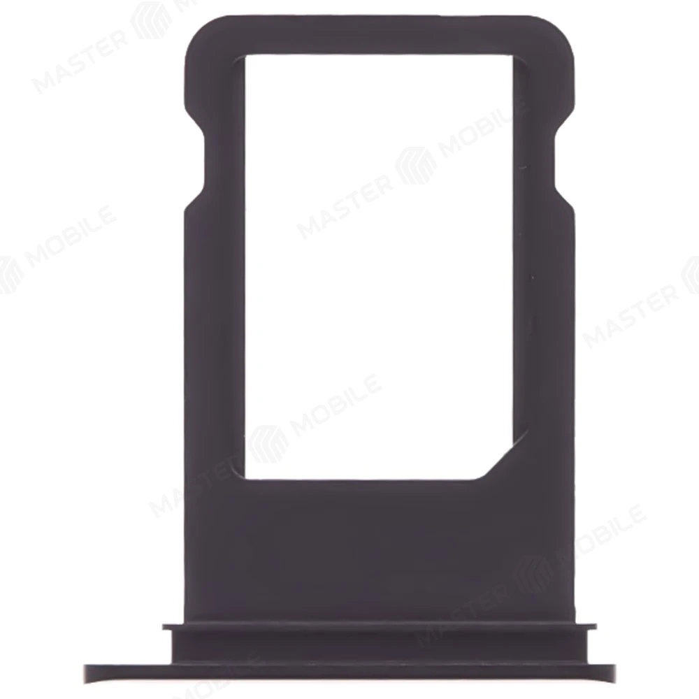 Держатель сим-карты для Apple iPhone 7 Plus (черный глянец) фото №1