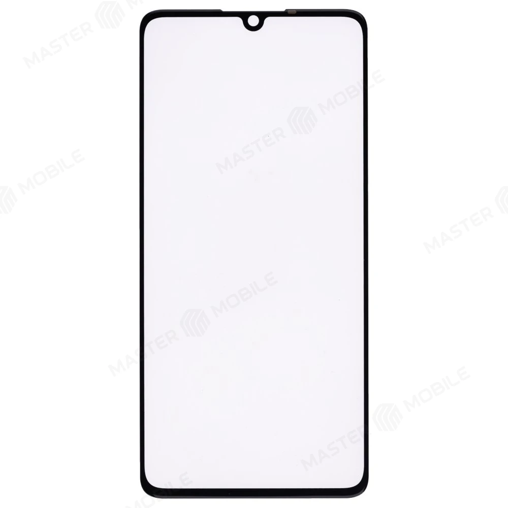 Стекло модуля для Huawei P30 (ELE-L29) + OCA (черный)  фото №1