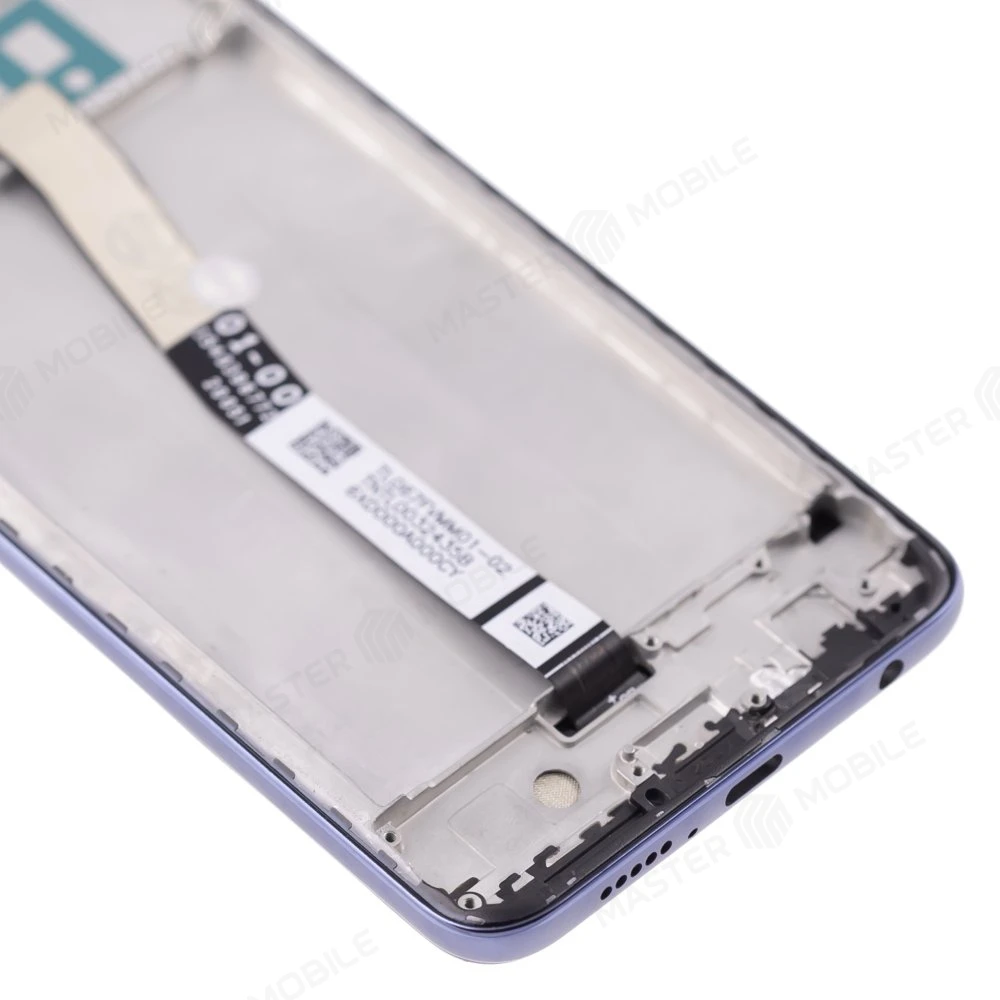 Дисплей для Xiaomi Redmi Note 9 Pro (M2003J6B2G) / Redmi Note 9S (M2003J6A1G) + тачскрин (серый) (в рамке) (ORIG) фото №4