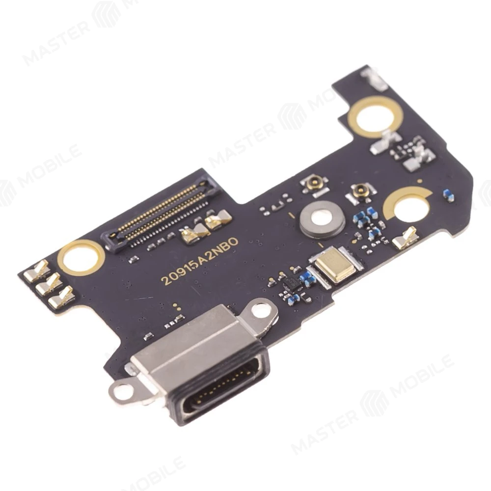 Нижняя плата для Xiaomi Mi 8 (M1803E1A) с комп. + разъем зарядки + микрофон (ORIG100)  фото №3