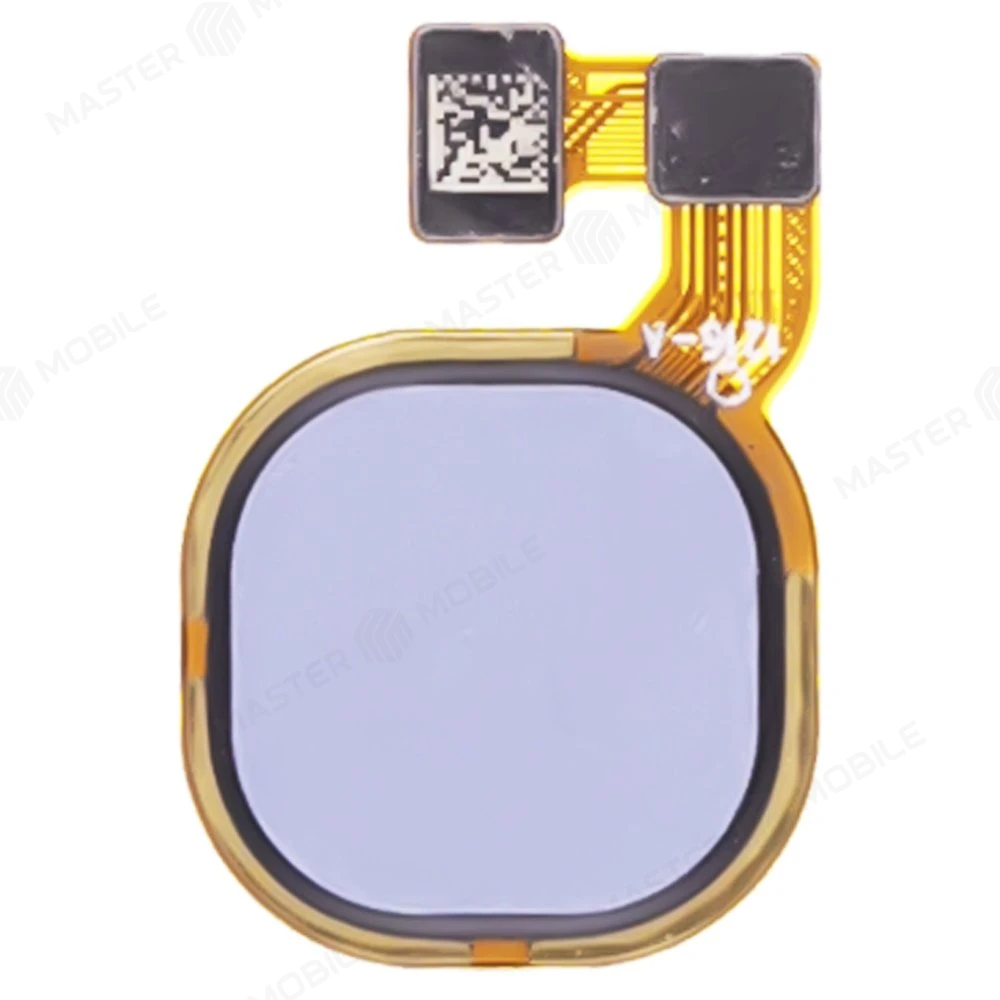 Шлейф для Infinix Hot 12i (X665B) / Hot 12 Play NFC (X6816D) / Hot 20i (X665E) и др. с комп. + сканер отпечатка пальца (голубой)  фото №1