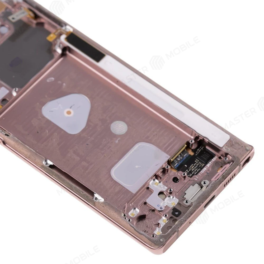 Дисплей для Samsung N980 Galaxy Note 20 / N981 Galaxy Note 20 5G + тачскрин (бронзовый) (в рамке) (ORIG100) (возможен дефект ЛКП) фото №4