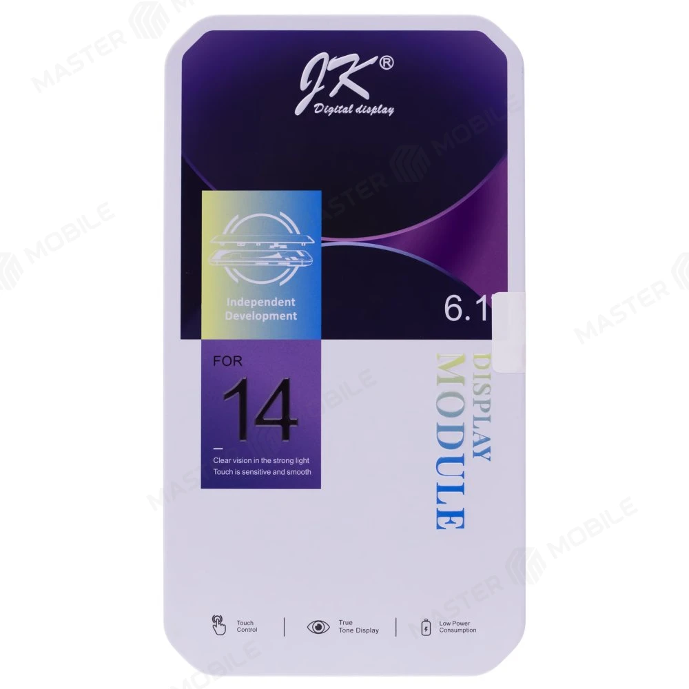 Дисплей для Apple iPhone 14 + тачскрин (черный) (JK) (In-Cell) (площадка под IC) фото №5