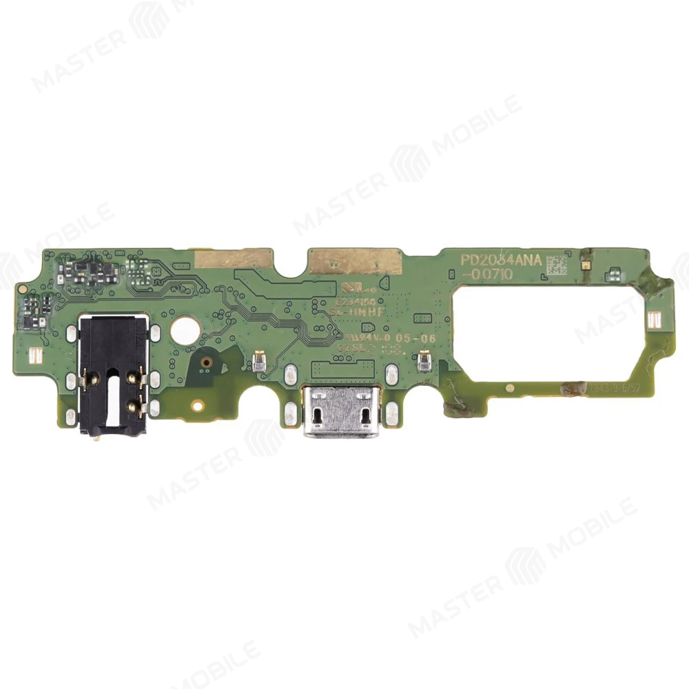 Нижняя плата для Vivo Y20 (V2027) с комп. + разъем зарядки + микрофон (ORIG100)  фото №2