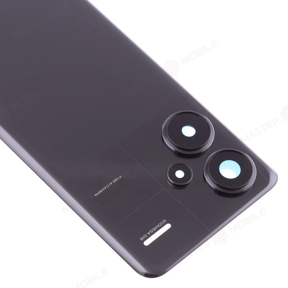 Задняя крышка для Xiaomi Redmi Note 13 Pro+ 5G (23090RA98C) (черный) (в сборе со стеклом камеры) (ORIG100) фото №3