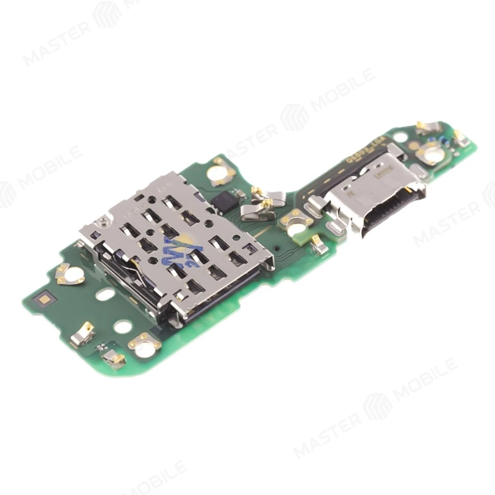 Нижняя плата для Huawei Nova 10 SE (BNE-LX1) / Nova 12 SE (BNE-LX1) с комп. + разъем зарядки + микрофон + разъем SIM (ORIG100)  фото №3