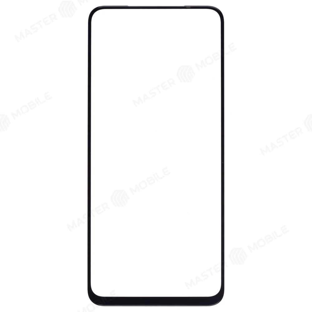 Стекло модуля для Xiaomi Redmi Note 10 4G (M2101K7AG) / Redmi Note 10S (M2101K7BG) и др. + OCA (без выреза камеры) (черный) (Musttby) (Premium) фото №1