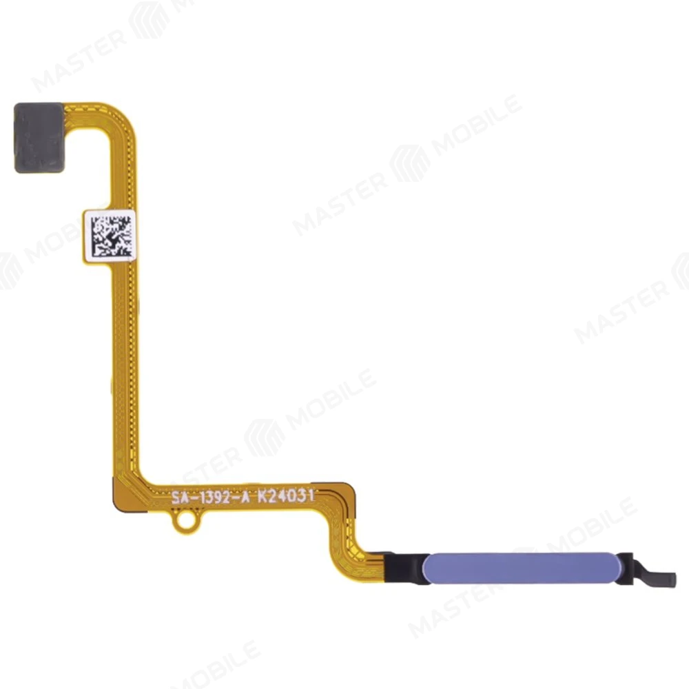 Шлейф для Xiaomi Redmi A3 (23129RN51X) с комп. + сканер отпечатка пальца (синий) фото №1