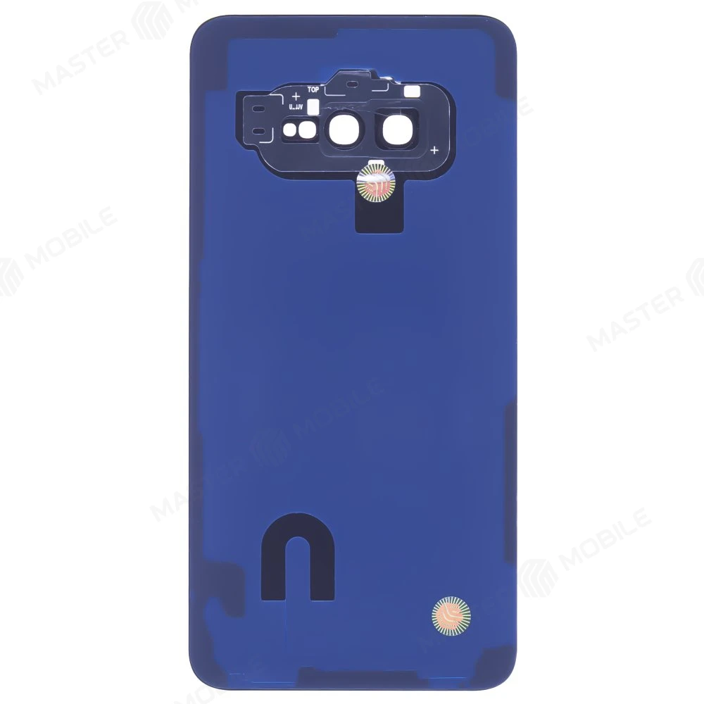 Задняя крышка для Samsung G970 Galaxy S10e (черный) (в сборе со стеклом камеры) фото №2