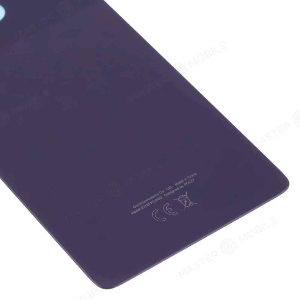 Задняя крышка для Xiaomi Poco M6 Pro 4G (2312FPCA6G) (фиолетовый) фото №4