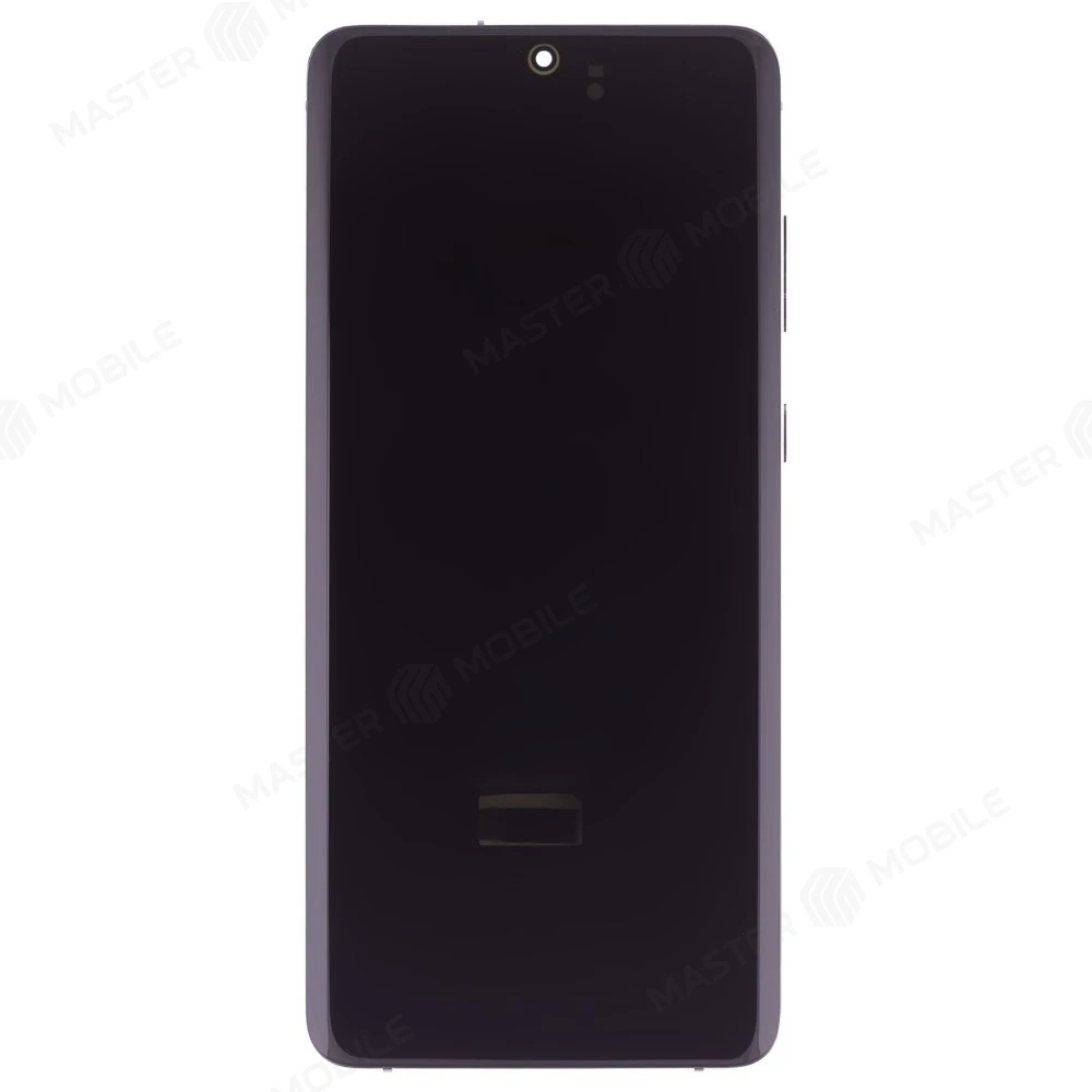 Дисплей для Samsung G985 Galaxy S20+ / G986 Galaxy S20+ 5G + тачскрин (серебристый) (в рамке) (OLED) (Full Size) фото №1