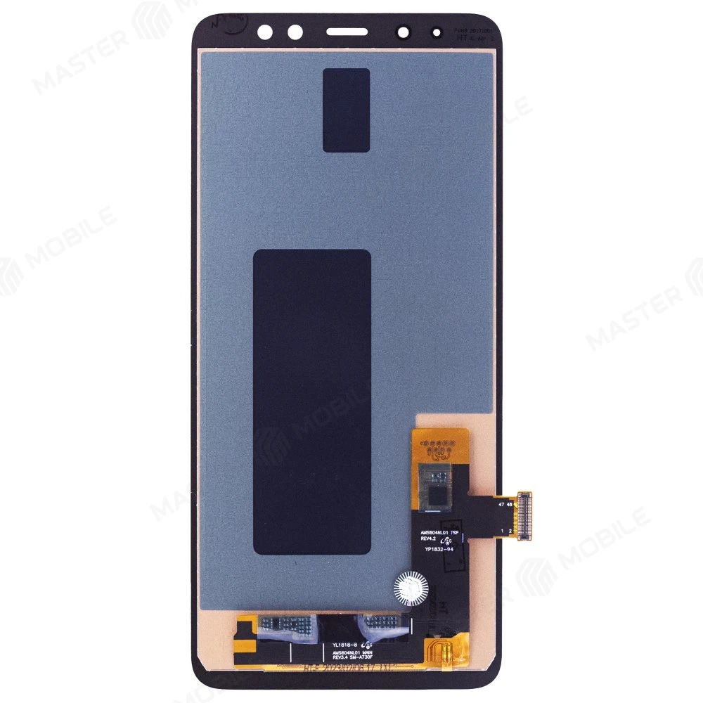 Дисплей для Samsung A730 Galaxy A8+ (2018) + тачскрин (черный) (In-Cell) фото №2