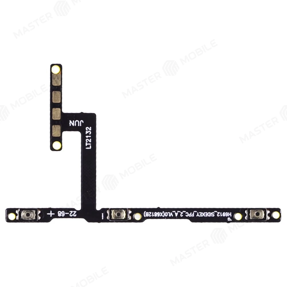 Шлейф для Infinix Hot 11S NFC (X6812B) с комп. (на кнопку включения и кнопки громкости) фото №1