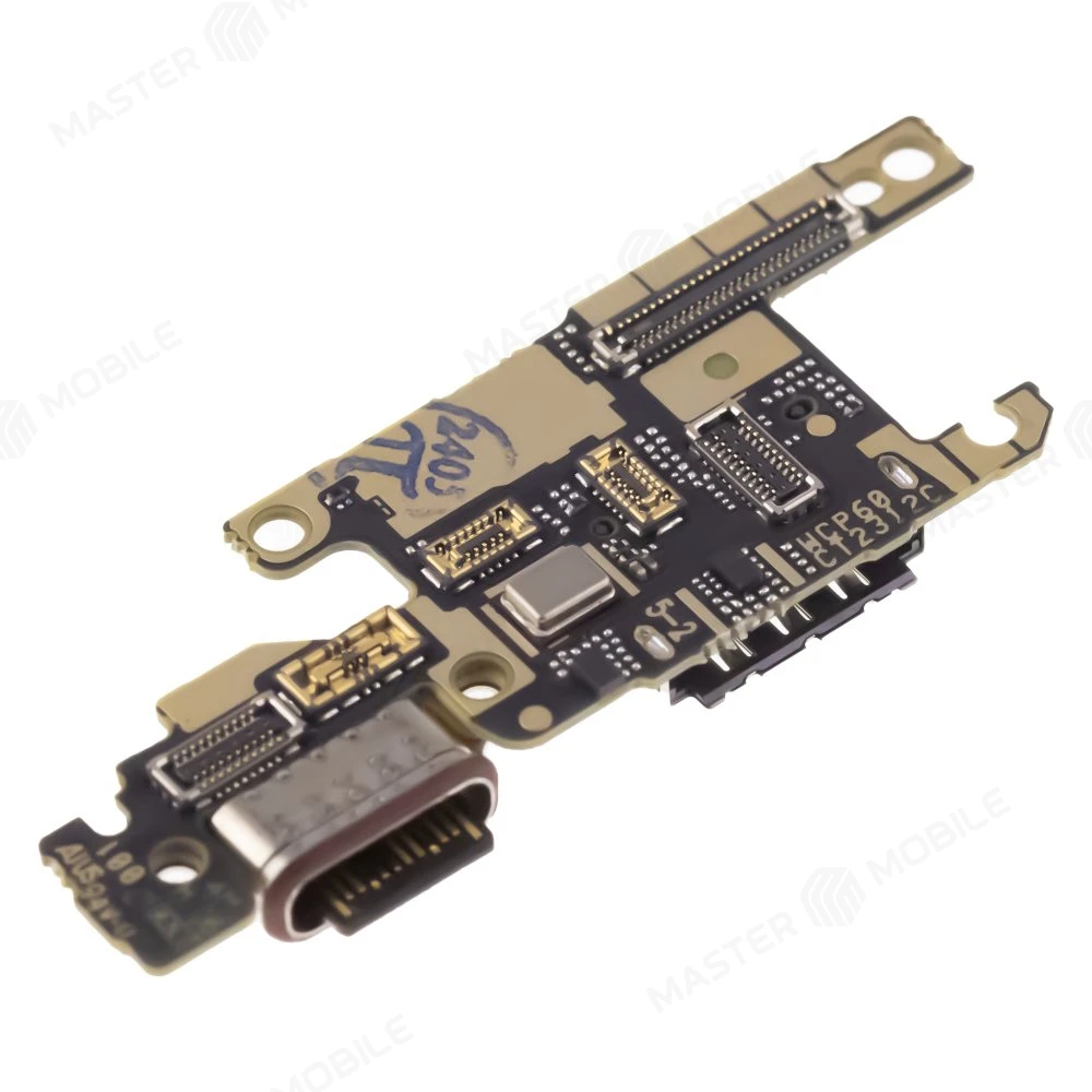 Нижняя плата для Huawei P60 (LNA-LX9) / P60 Pro (MNA-LX9) с комп. + разъем зарядки + микрофон + разъем SIM фото №3