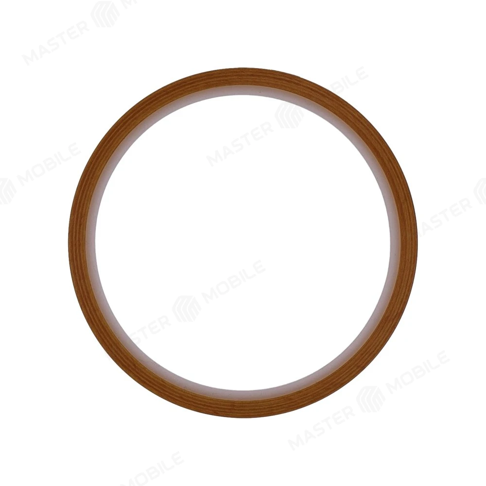 Термоскотч медный 33 м x 3 мм (300 градусов) фото №1