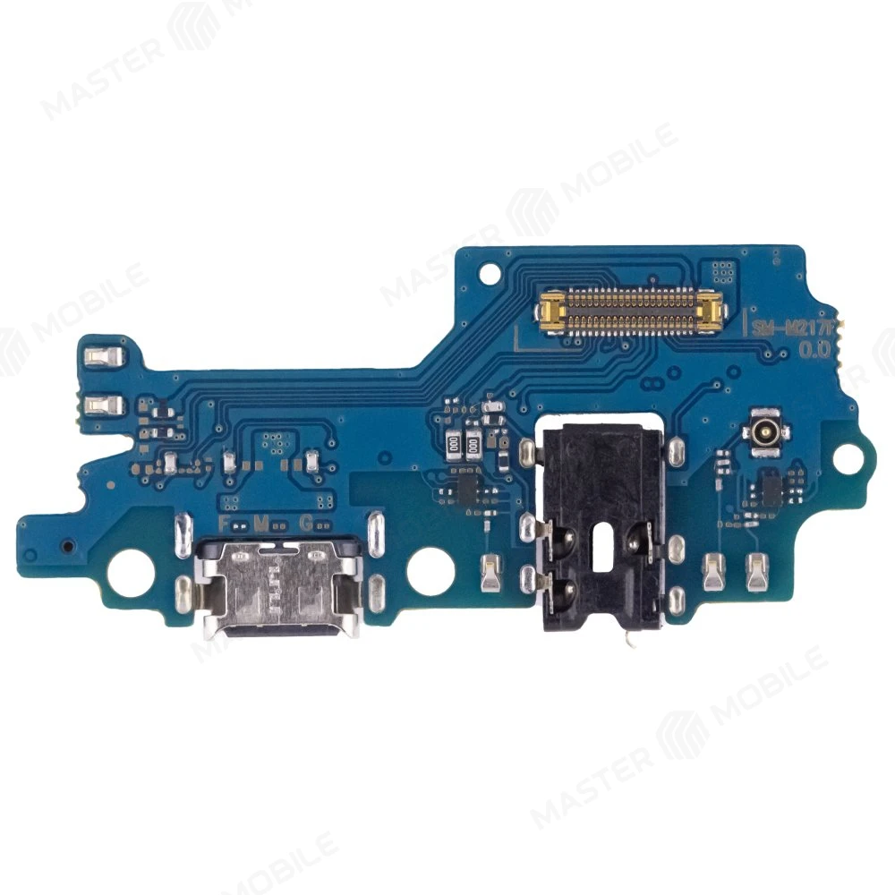 Нижняя плата для Samsung M217 Galaxy M21s с комп. + разъем зарядки + микрофон  фото №1