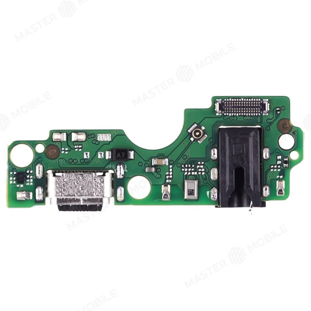 Нижняя плата для Itel P55 (A666LN) / P55+ (P663LN) с комп. + разъем зарядки + микрофон фото №1