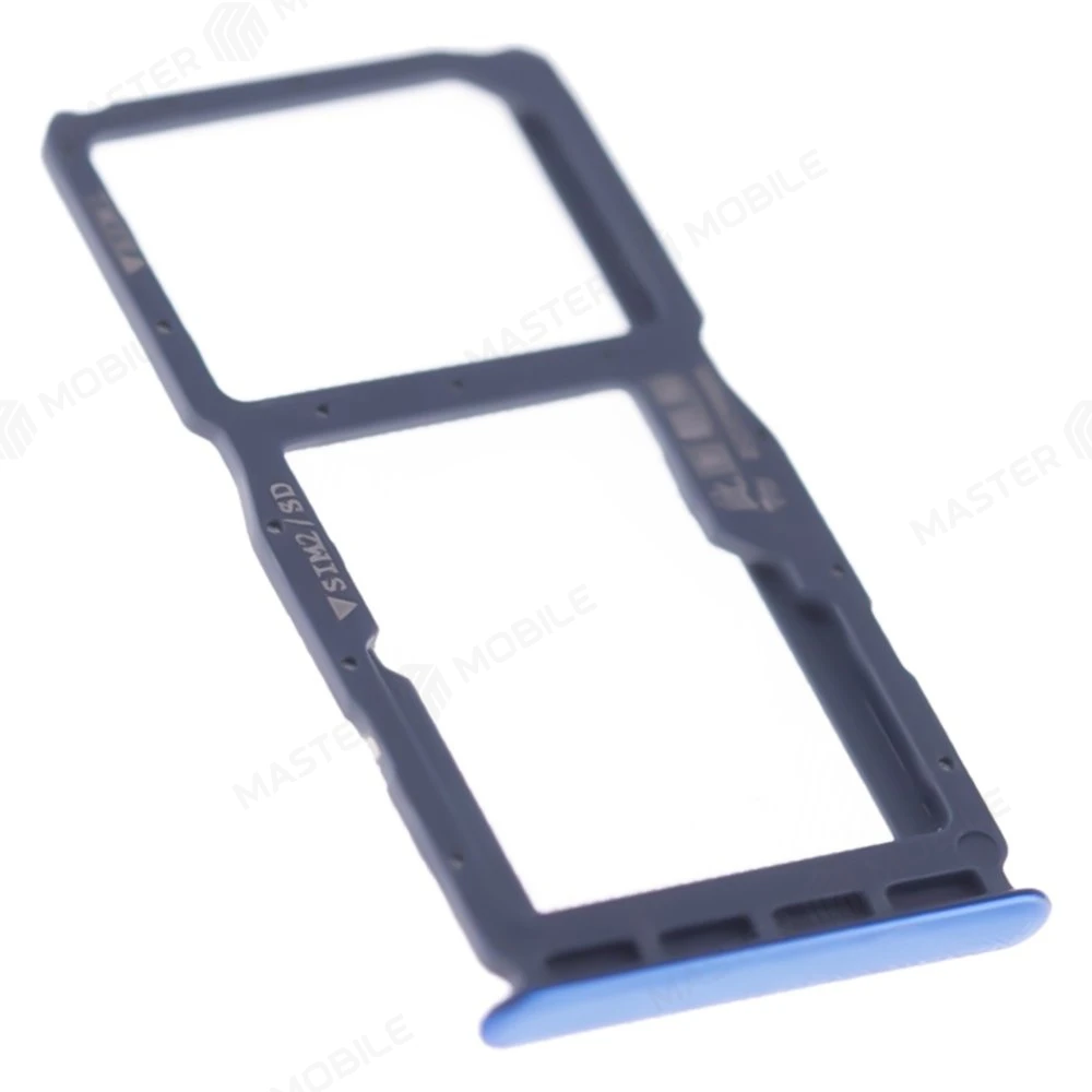 Держатель сим-карты для Huawei P30 Lite / Nova 4e (MAR-LX1M/MAR-AL00) / Honor 20S (MAR-LX1H) / Honor 20 Lite (MAR-LX1H) (синий) фото №3