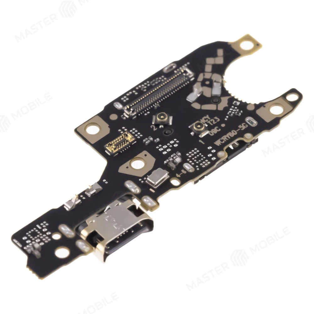 Нижняя плата для Huawei Honor 70 (FNE-NX9) с комп. + разъем зарядки + микрофон  фото №3