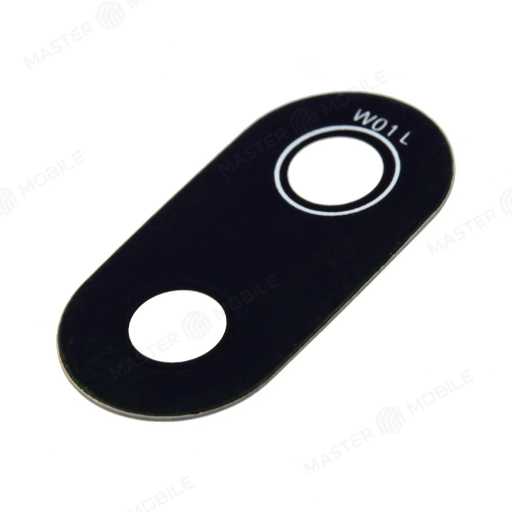 Стекло задней камеры для Huawei Mate 9 (MHA-L09) (без рамки) (черный) фото №2