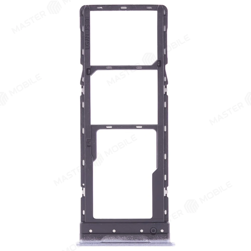 Держатель сим-карты для Realme 9 4G (RMX3521) (серебристый) фото №2