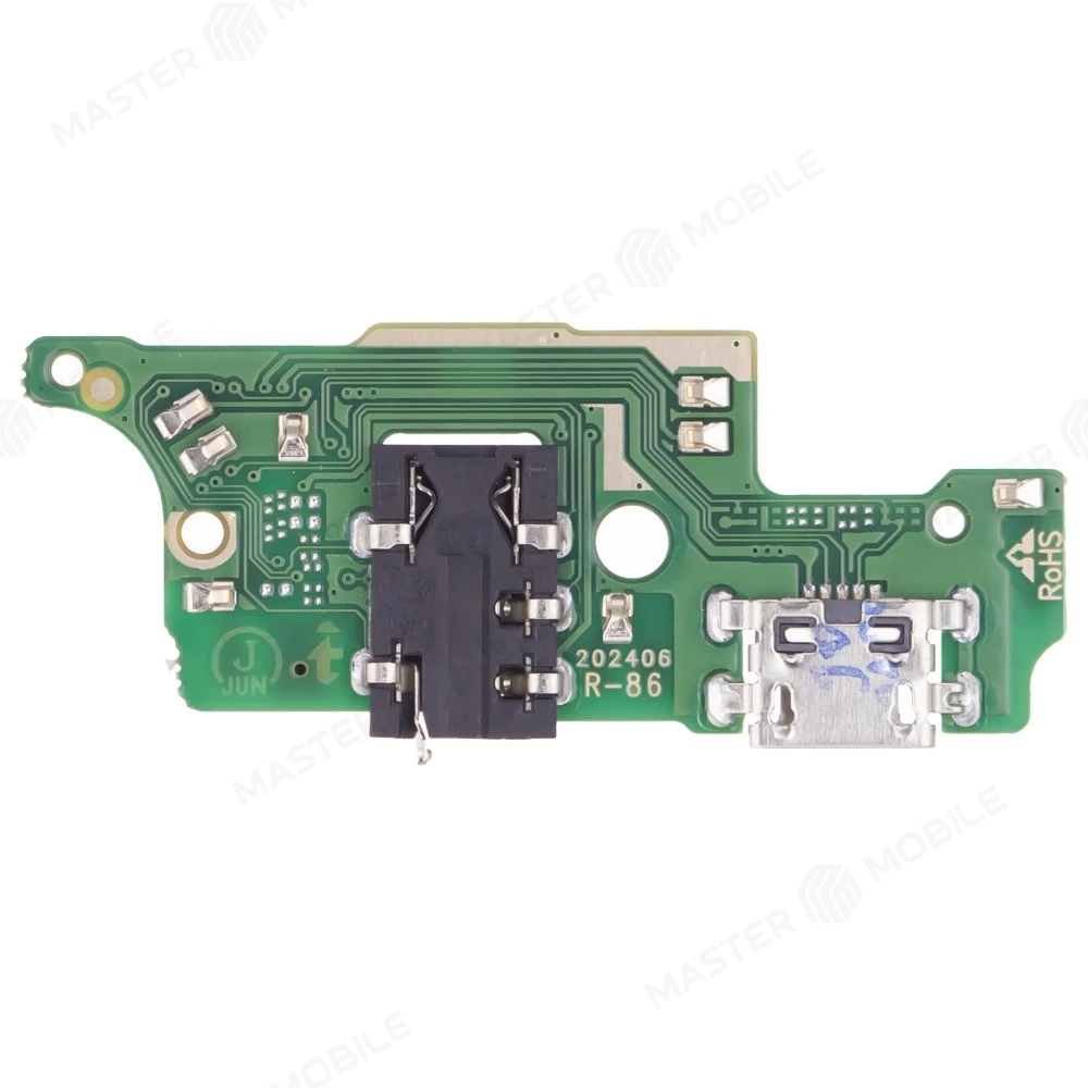 Нижняя плата для Tecno Spark 8P (KG7n) / Spark 8T (KG6p) и др. с комп. + разъем зарядки + микрофон  фото №2