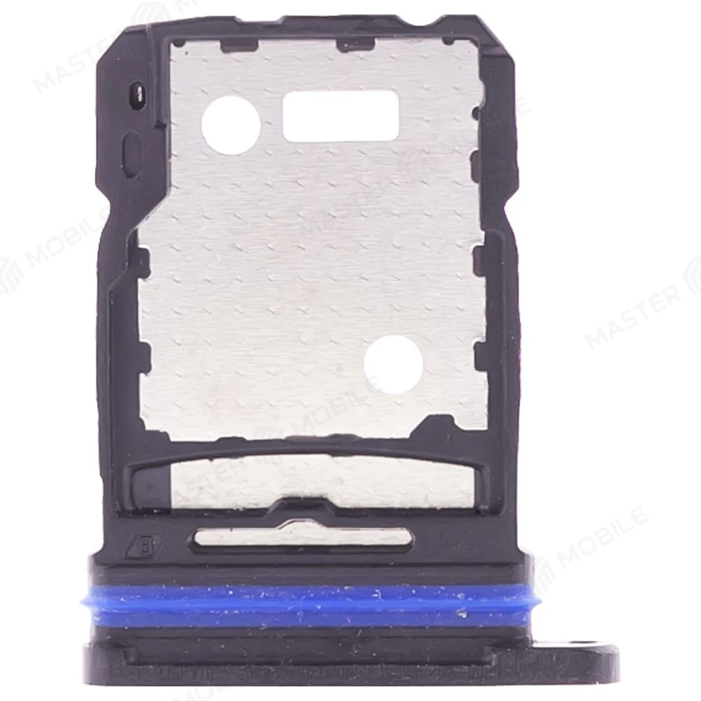 Держатель сим-карты для Vivo V23e (V2116) (черный) фото №2