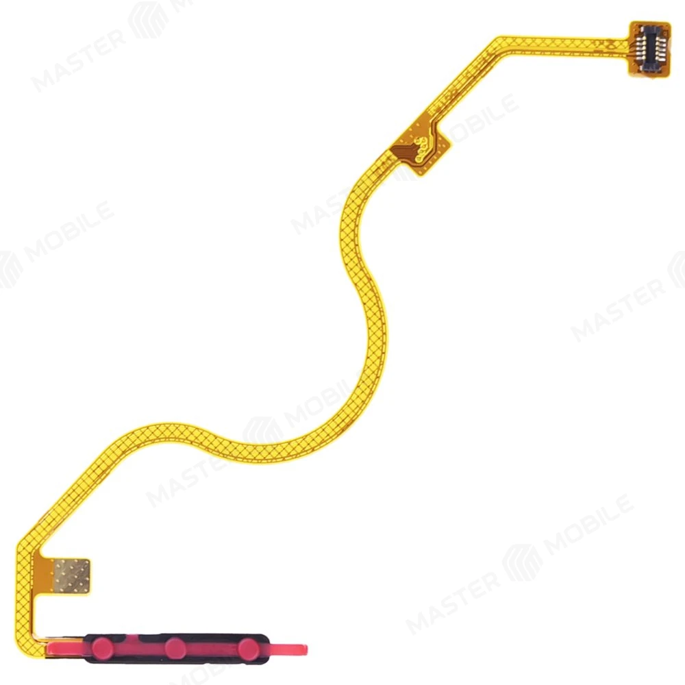 Шлейф для Infinix Note 12 (X663D) с комп. + сканер отпечатка пальца (синий)  фото №2