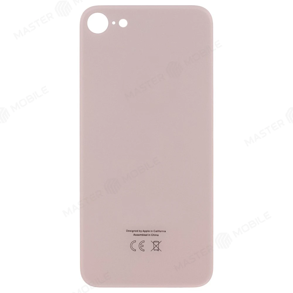 Задняя крышка для Apple iPhone 8 (золотистый) (с широким отверстием) (Premium) фото №1