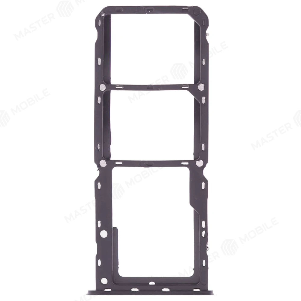 Держатель сим-карты для Realme 9 5G (RMX3474) (черный) фото №1