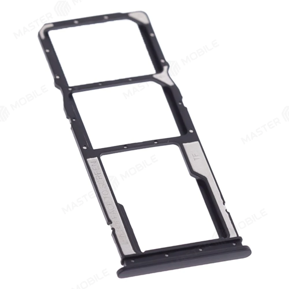 Держатель сим-карты для Xiaomi Redmi 8A (M1908C3KG) (черный)  фото №3