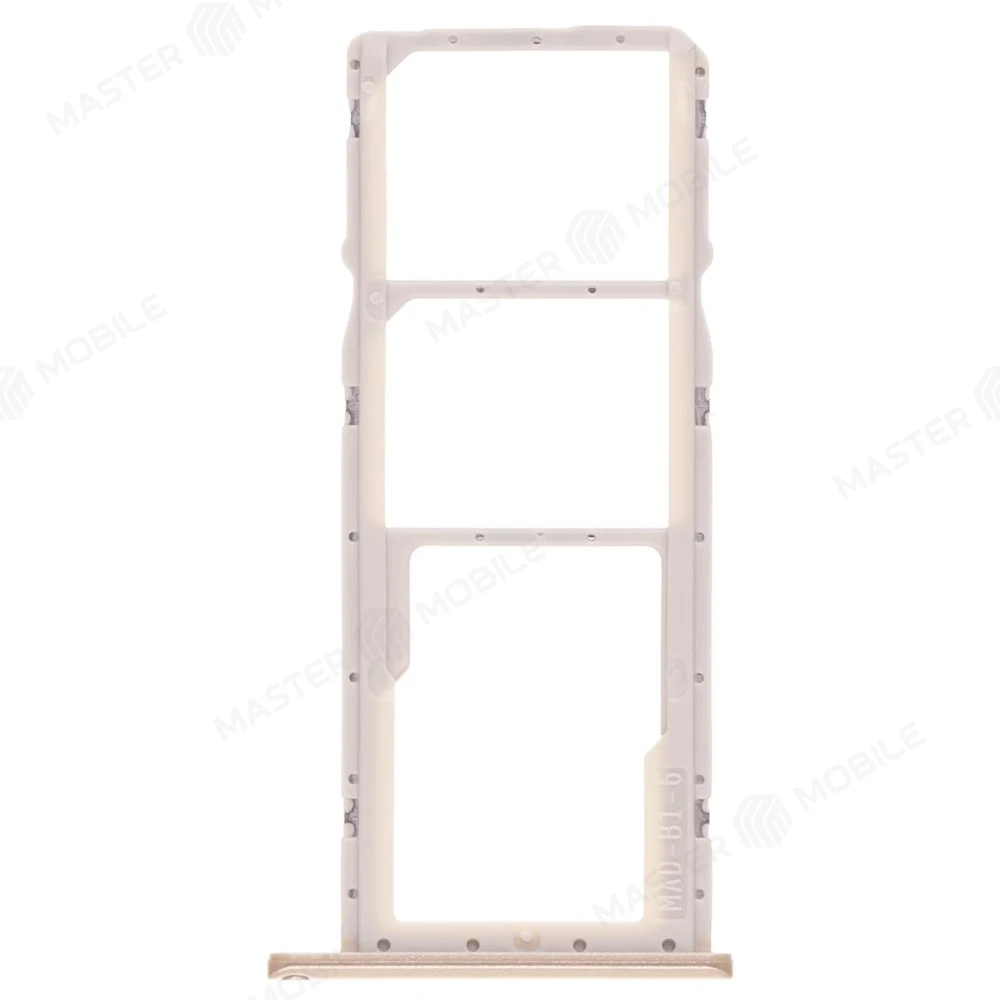 Держатель сим-карты для Huawei Honor 8A (JAT-LX1/JAT-L29) (золотистый) фото №2