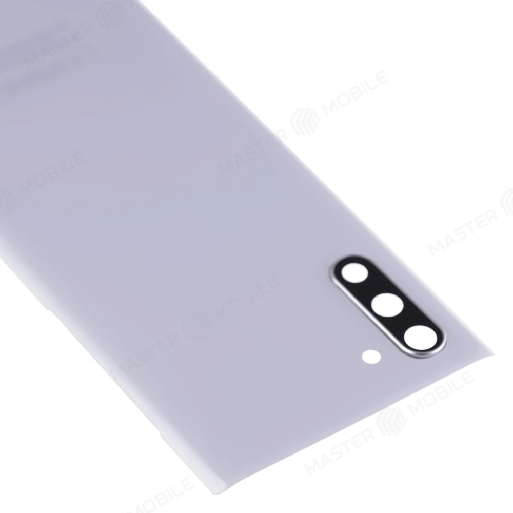 Задняя крышка для Samsung N970 Galaxy Note 10 (белый) (в сборе со стеклом камеры) фото №3