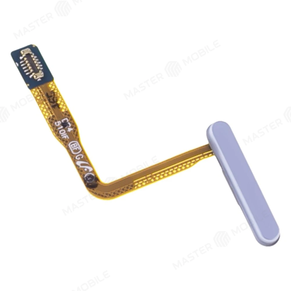 Шлейф для Samsung F741 Galaxy Z Flip 6 с комп. + сканер отпечатка пальца (кнопка включения) (синий) фото №3