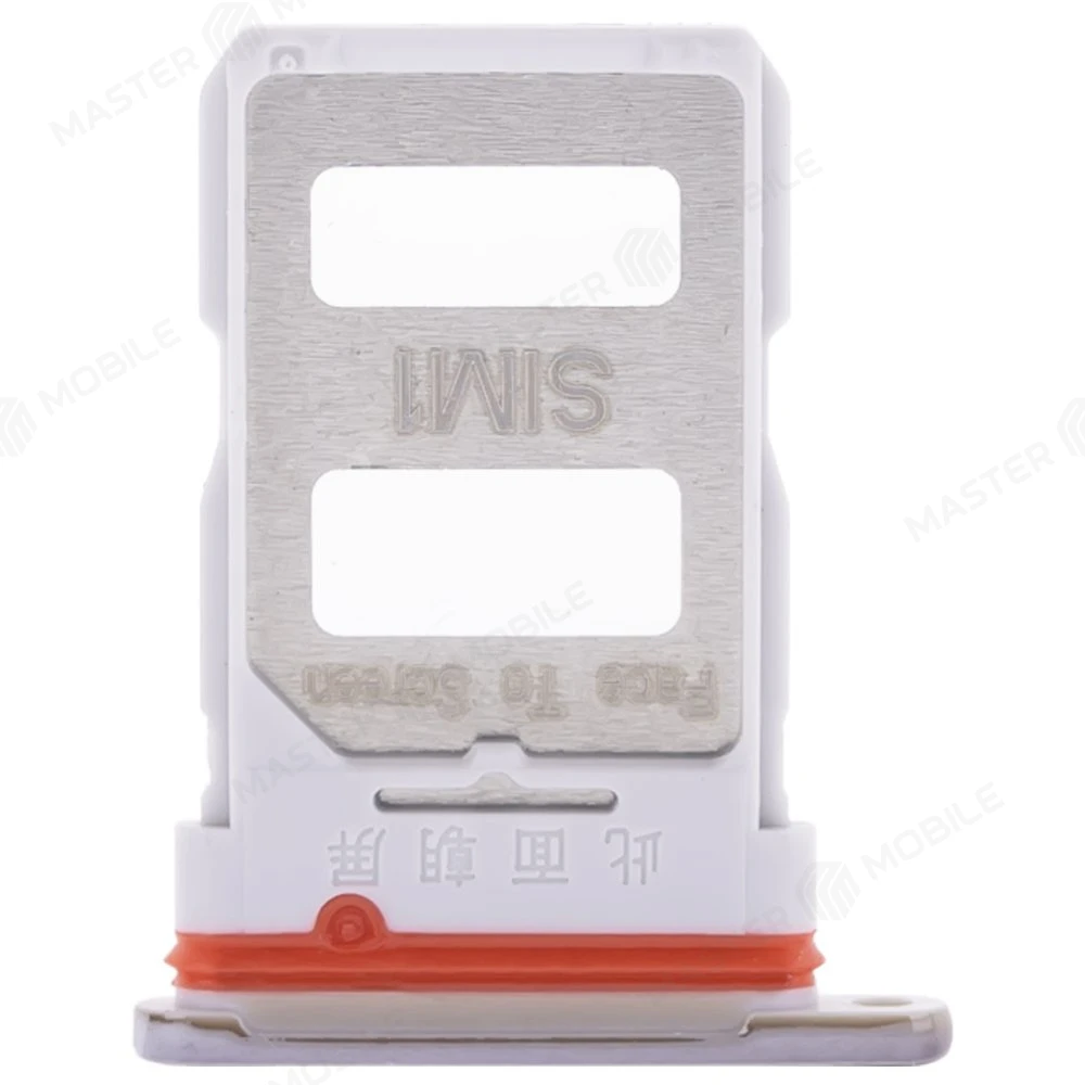 Держатель сим-карты для Xiaomi Poco F3 (M2012K11AG) / Mi 11i (M2012K11G) (серебристый)  фото №1