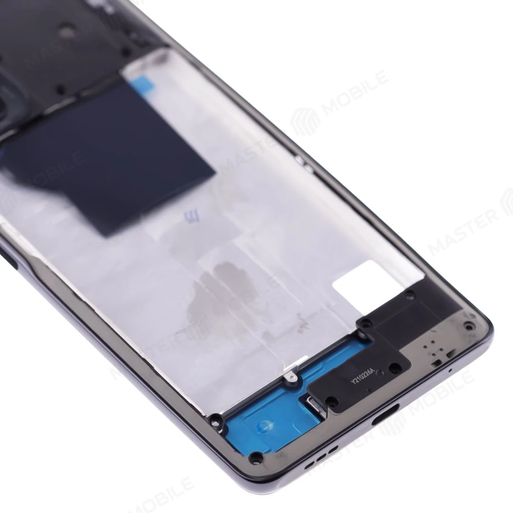 Рамка дисплея для Xiaomi Redmi Note 10 Pro 4G (M2101K6G) (черный) фото №4