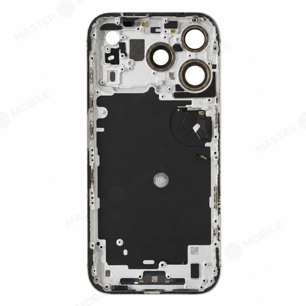 Корпус для Apple iPhone 18 Pro (eSIM) (серебристый) (ORIG100) (Снятый) фото №2