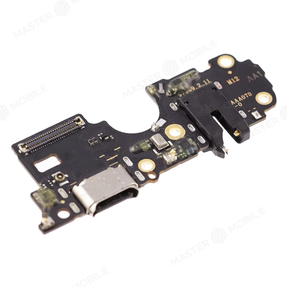 Нижняя плата для OPPO A16 (CPH2269) / OPPO A54 4G (CPH2239) с комп. + разъем зарядки + микрофон (ORIG100) фото №3