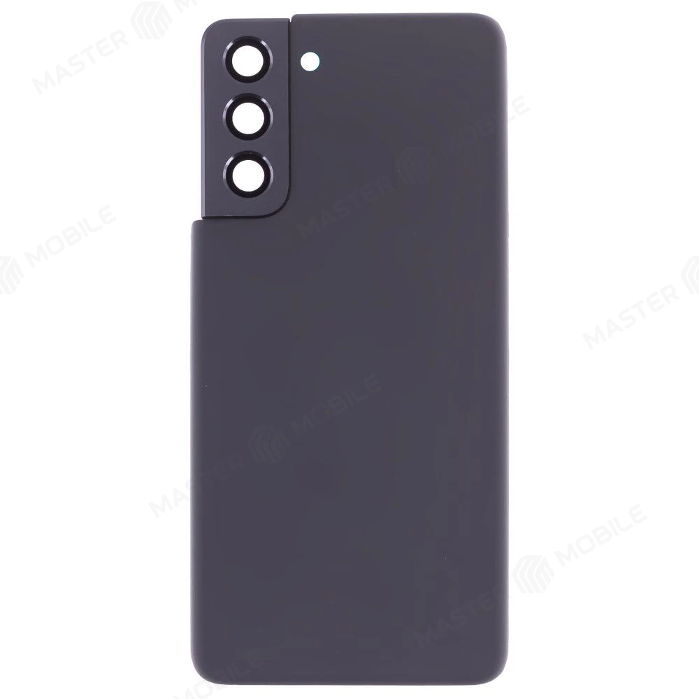 Задняя крышка для Samsung G991 Galaxy S21 (серый) (в сборе со стеклом камеры) фото №1