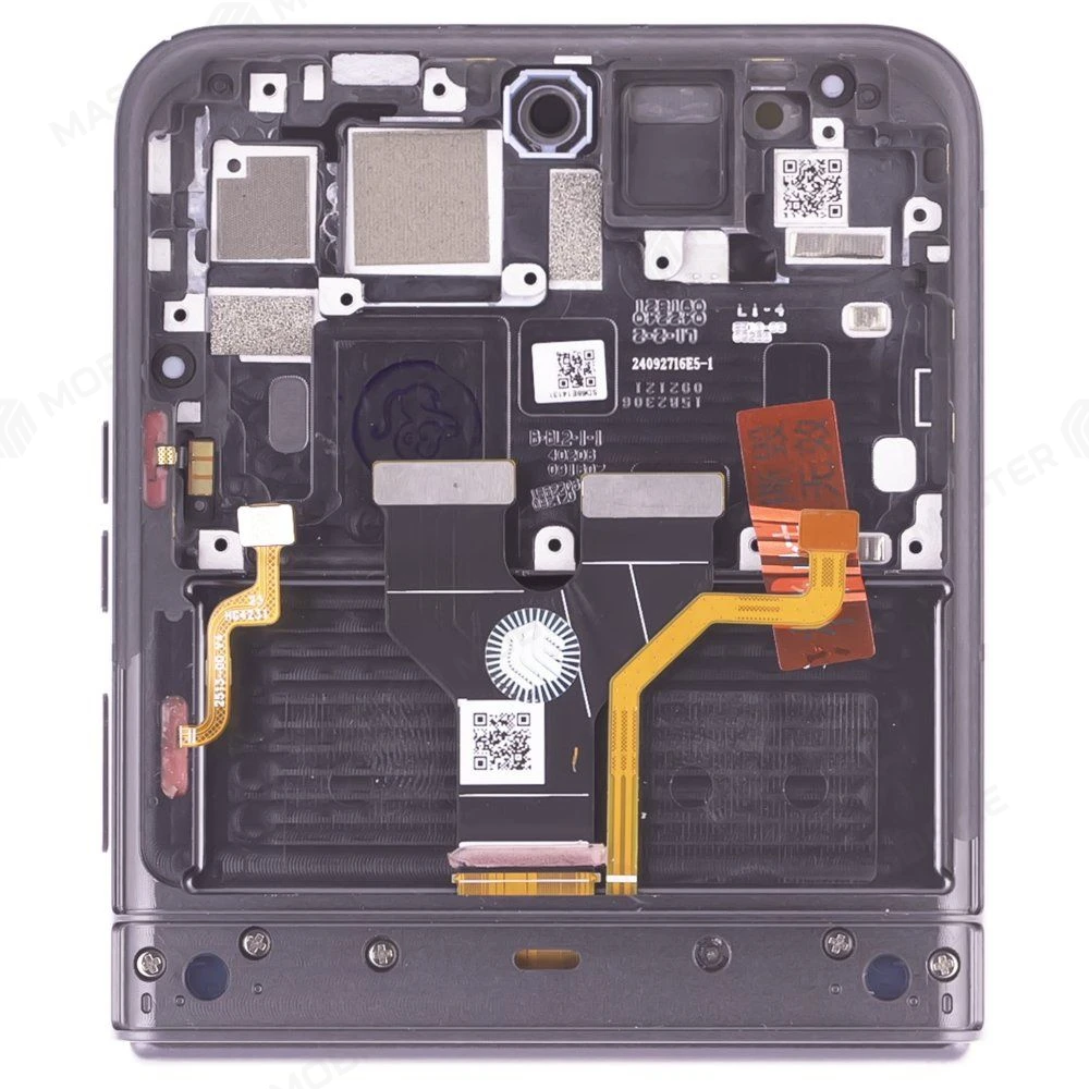 Дисплей для Motorola Razr 50 Ultra (XT2451-3) + тачскрин (внутренний) (синий) (в рамке) (ORIG100) (SP) фото №3