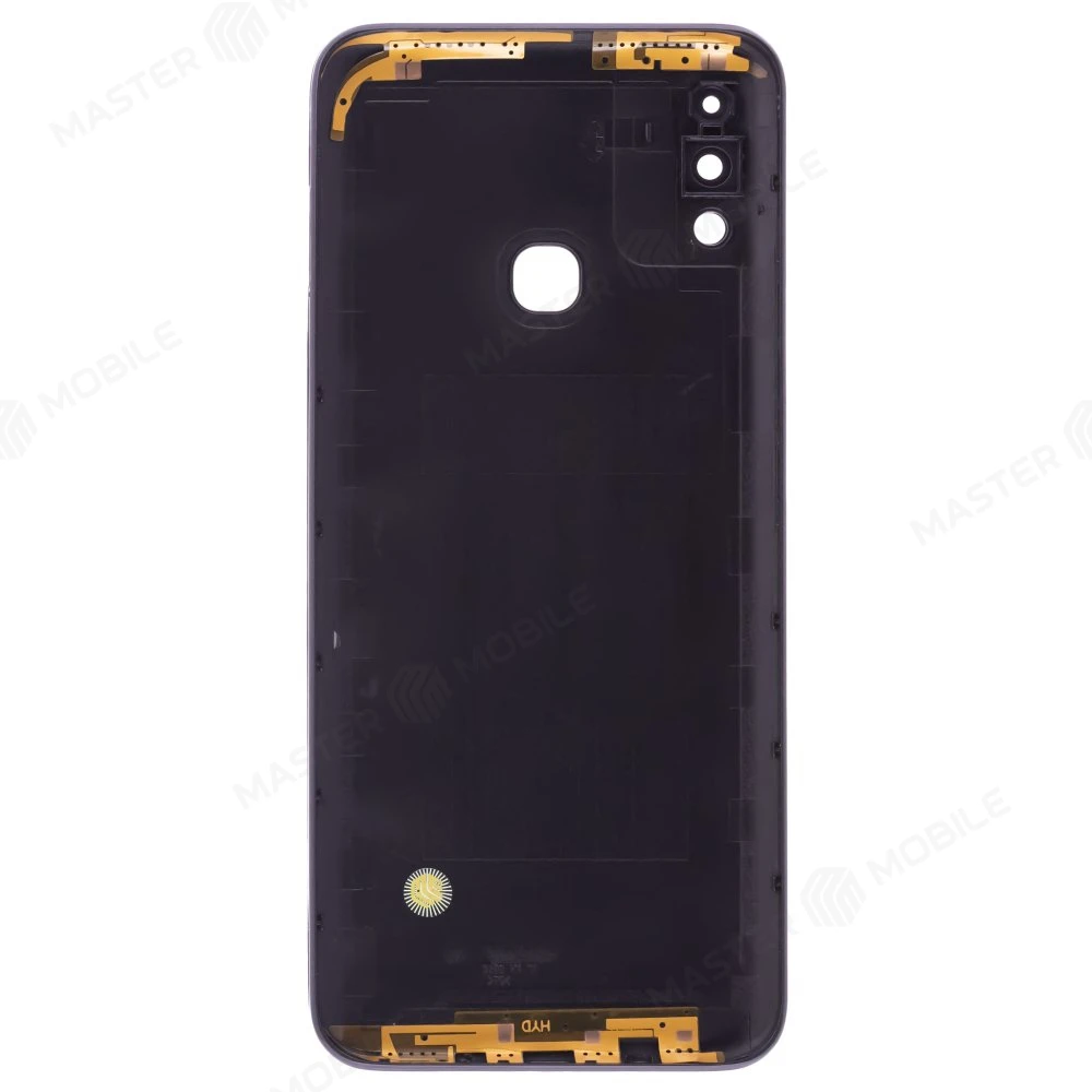 Задняя крышка для Infinix Hot 11 Play (черный) (в сборе со стеклом камеры) фото №2