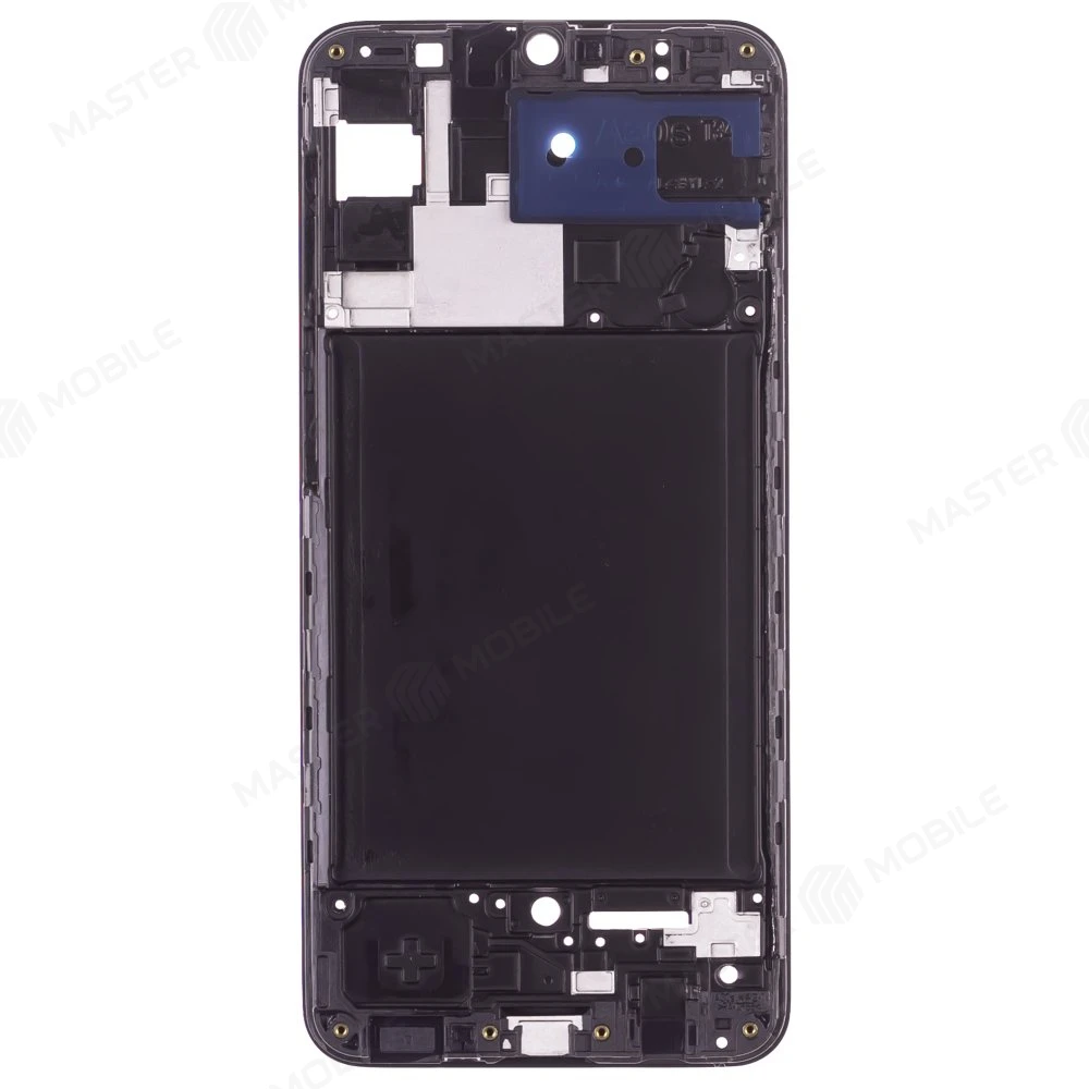 Рамка дисплея для Samsung A307 Galaxy A30s (черный) фото №2