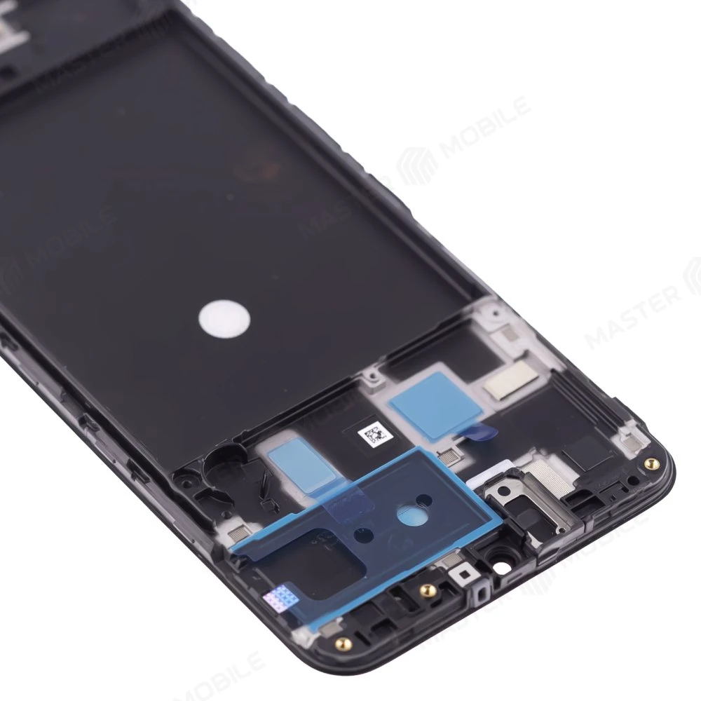 Дисплей для Samsung A205 Galaxy A20 + тачскрин (черный) (в рамке) (ORIG100) (SP) фото №3